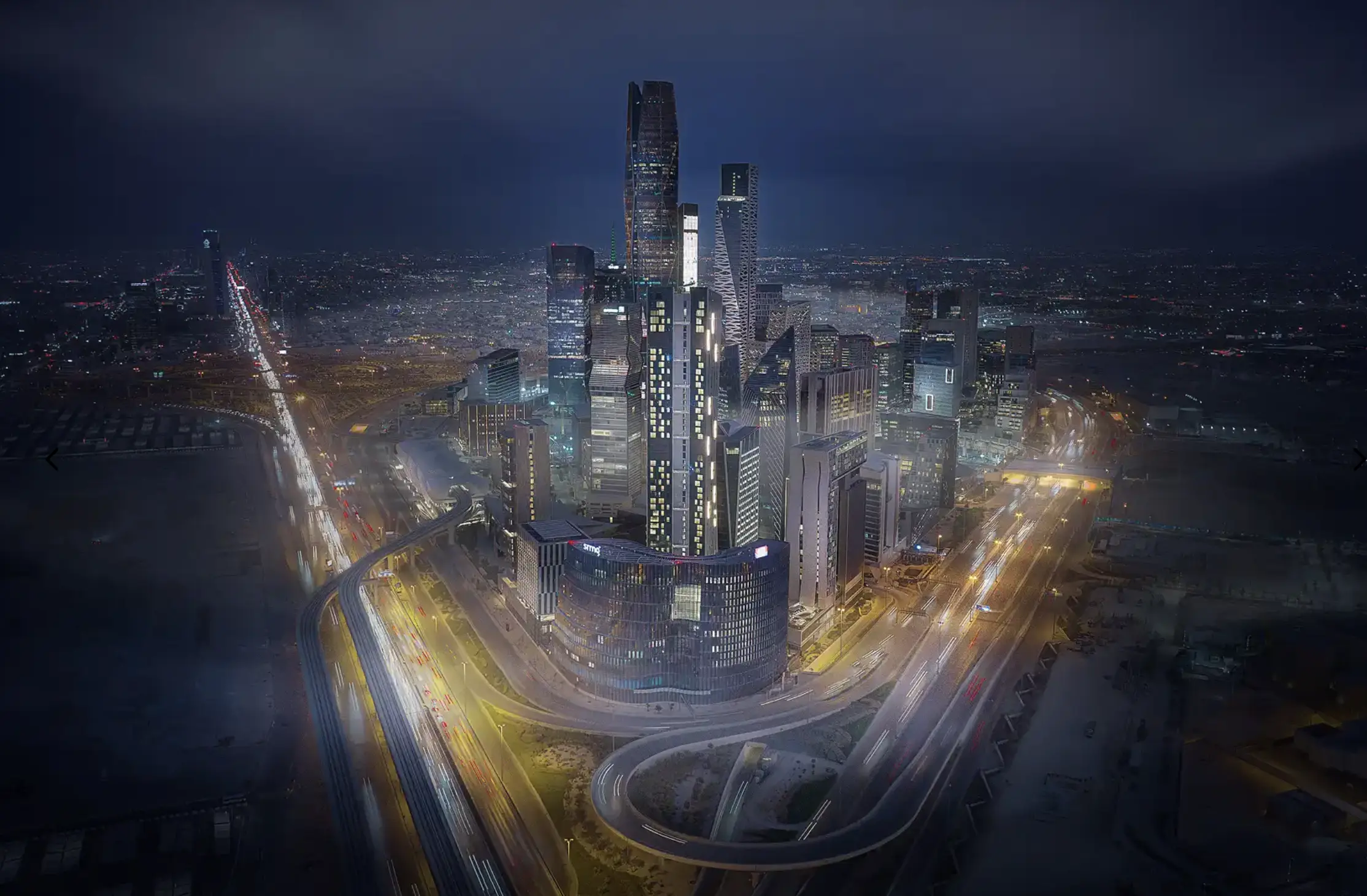 King Abdullah Financial District. (KAFD)