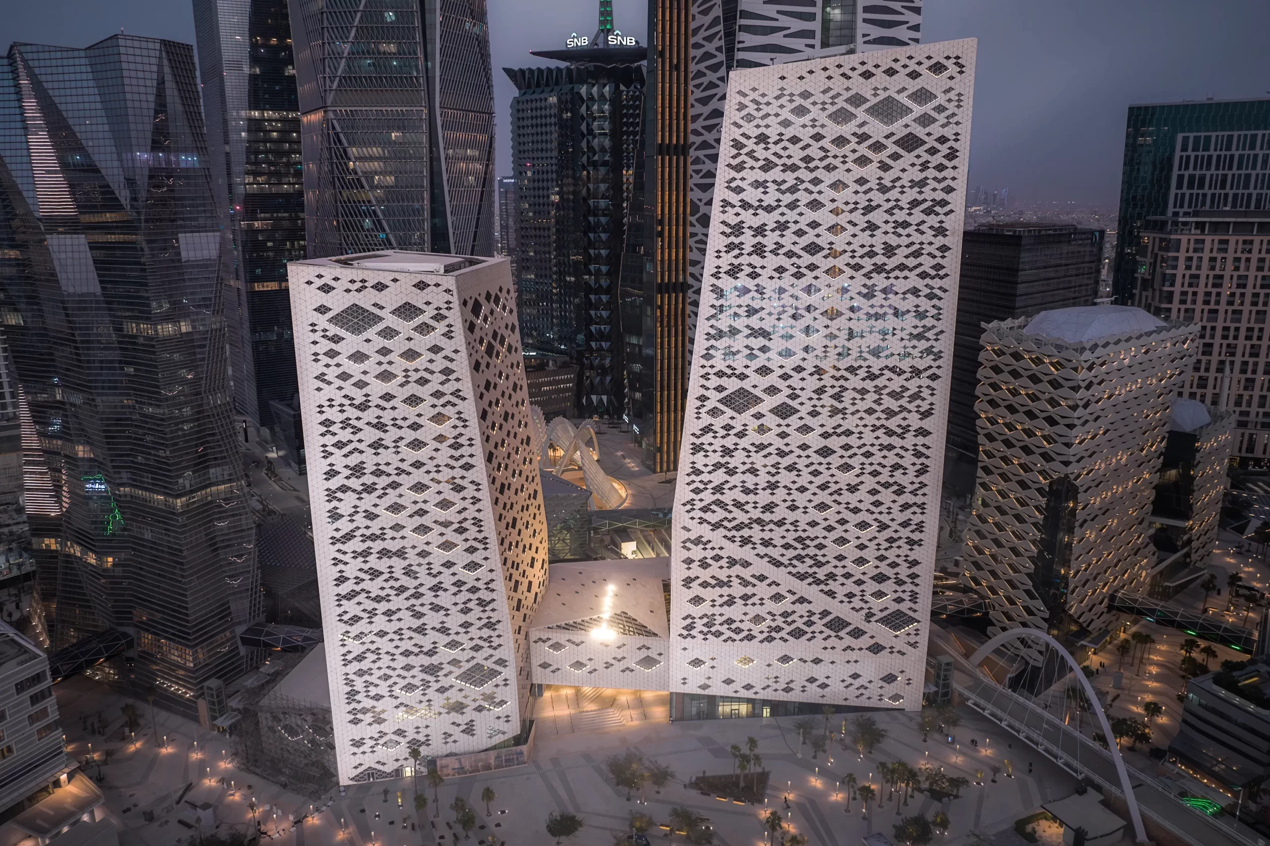 King Abdullah Financial District. (KAFD)