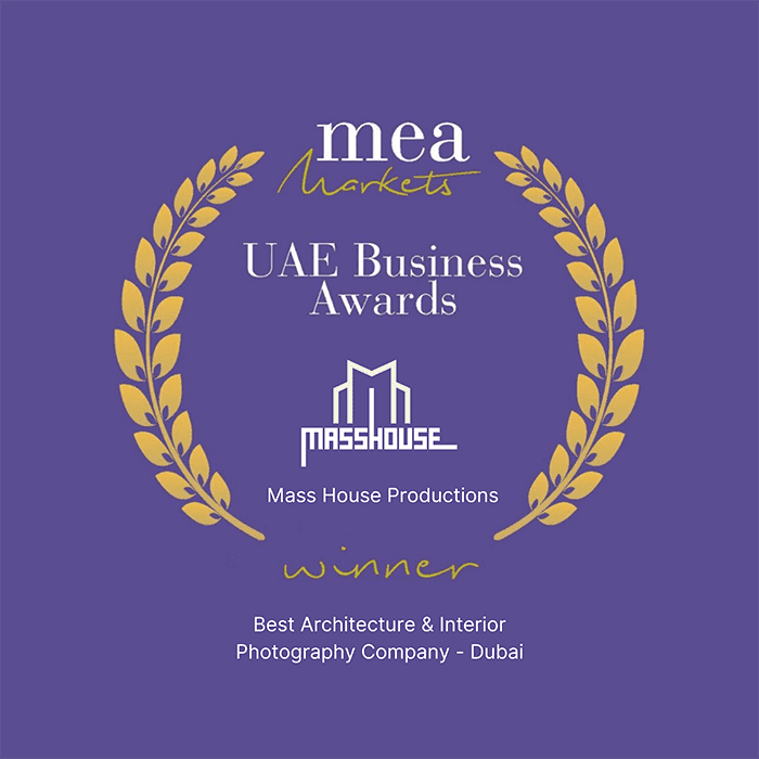 Mass House recognized by MEA Markets Awards for leading architecture and interior photography services